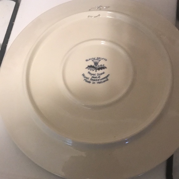 Blauw Delfts porcelain commeritive plate - Picture 4 of 5